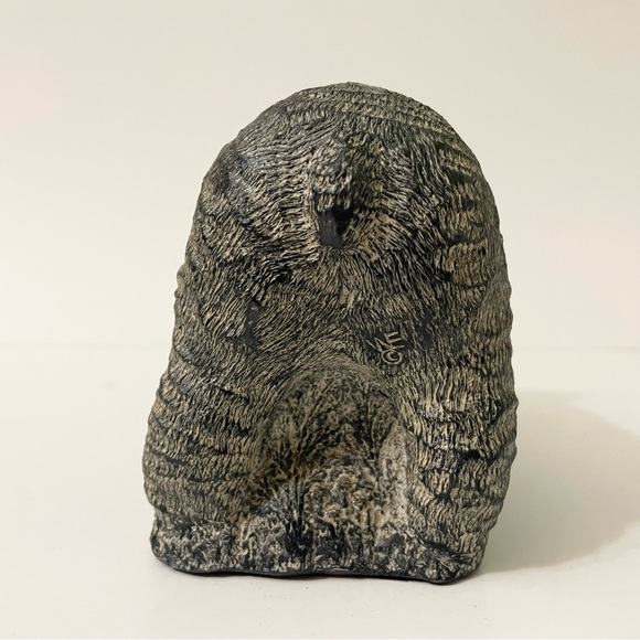 Edmund Wolf Sculpture Bear Stone Figure 4.5” Tall - Picture 8 of 16